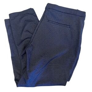 Liverpool Women's Blue White‎ Dotted Pull On Skinny Ankle Pants 16/33